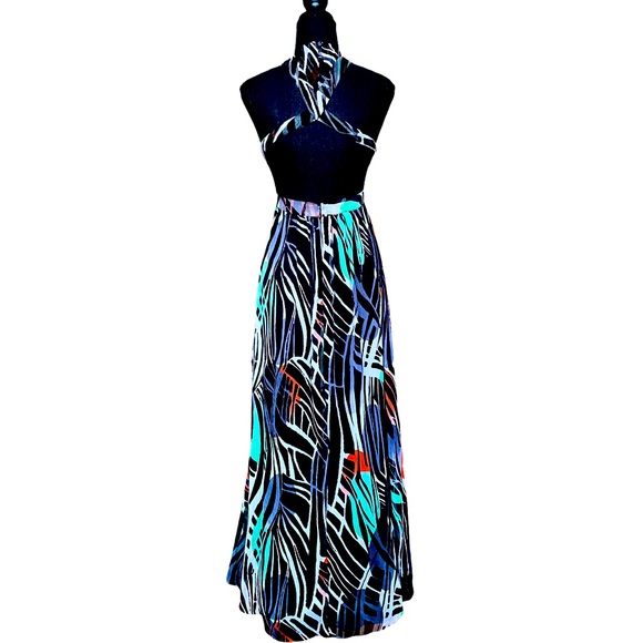 ARDEN B. STRAPPED MAXI DRESS - Picture 3 of 6